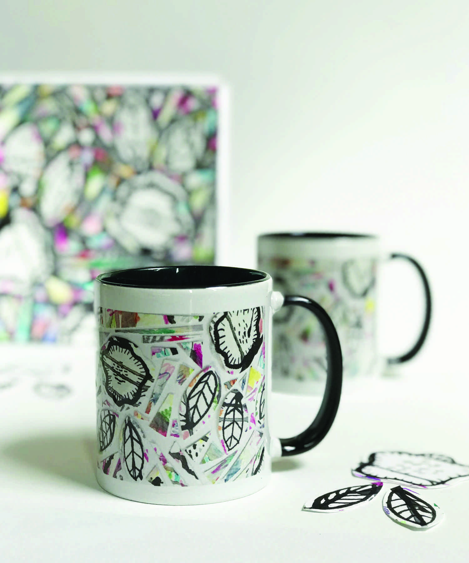 Floral Mugs