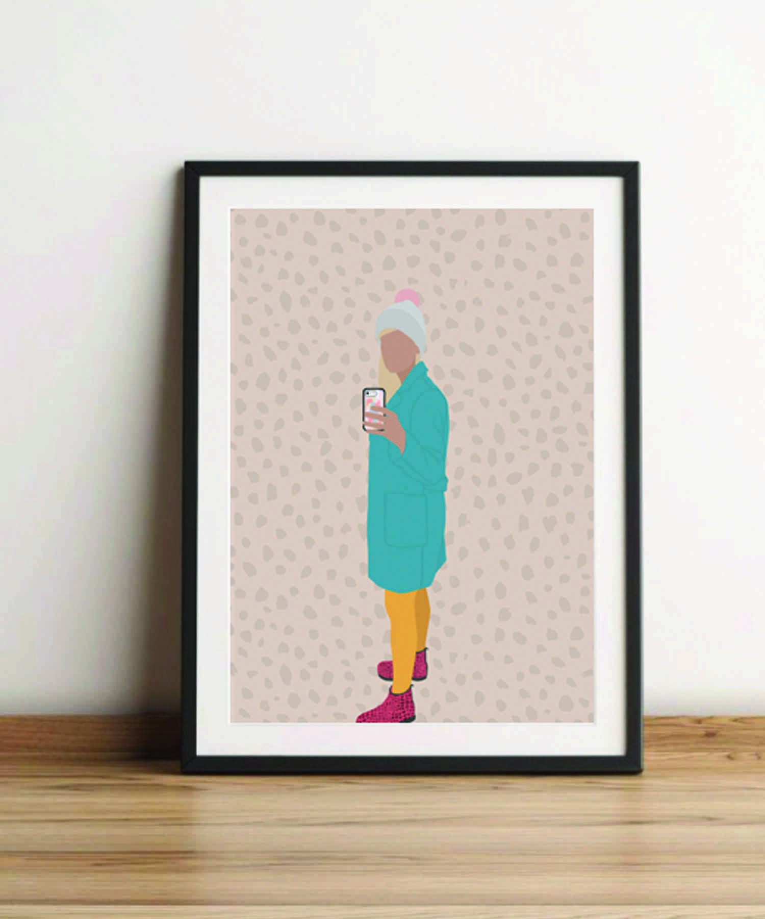 Digital picture of a lady